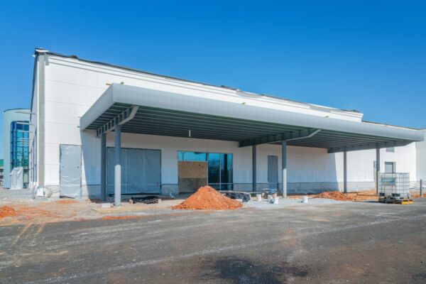Exterior Structural Steel canopy