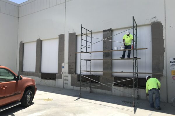 CMU Truck Dock Infills