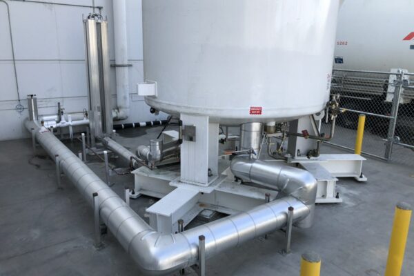 Insulated process piping